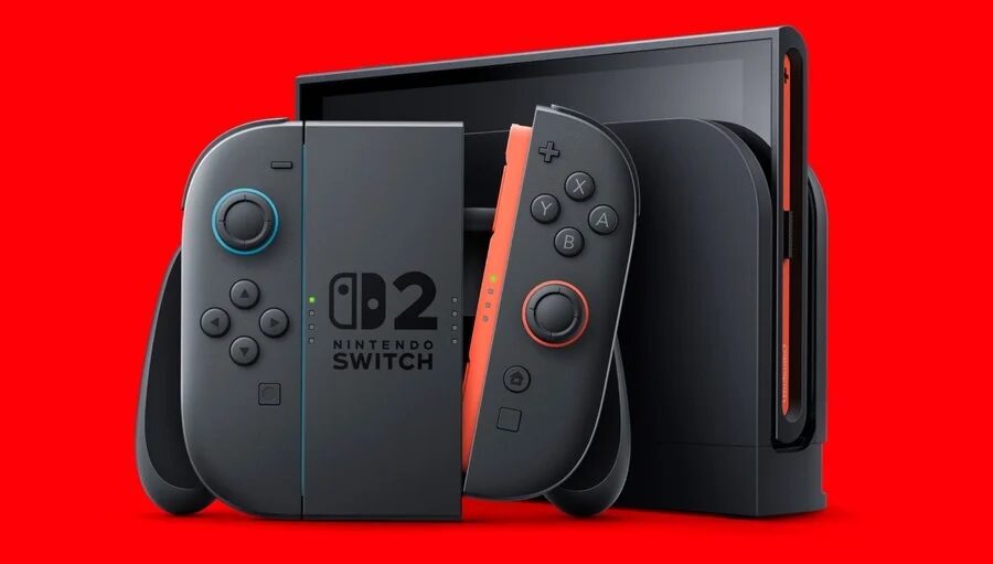 Игровая консоль Nintendo Switch 2 с контроллерами и док-станцией