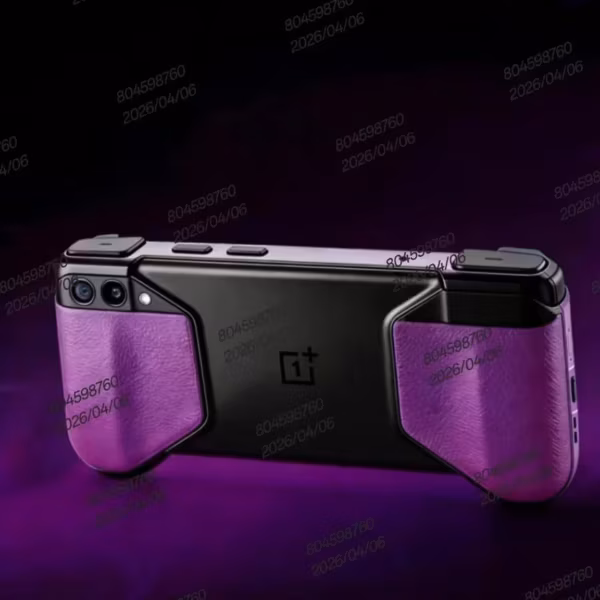 Игровая консоль OnePlus с двумя джойстиками и дисплеем