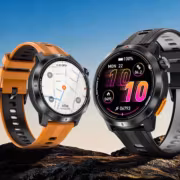 смарт-часы Rollme G9 черные и оранжевые дисплеи