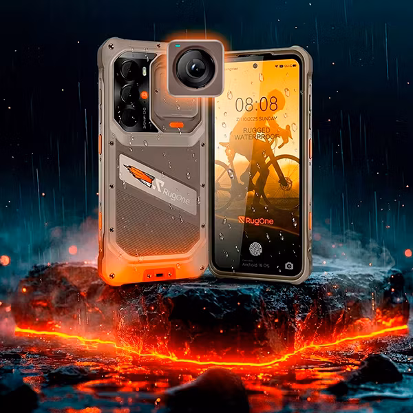 Защищённый смартфон RugOne Xsnap 7 Pro с съёмной камерой