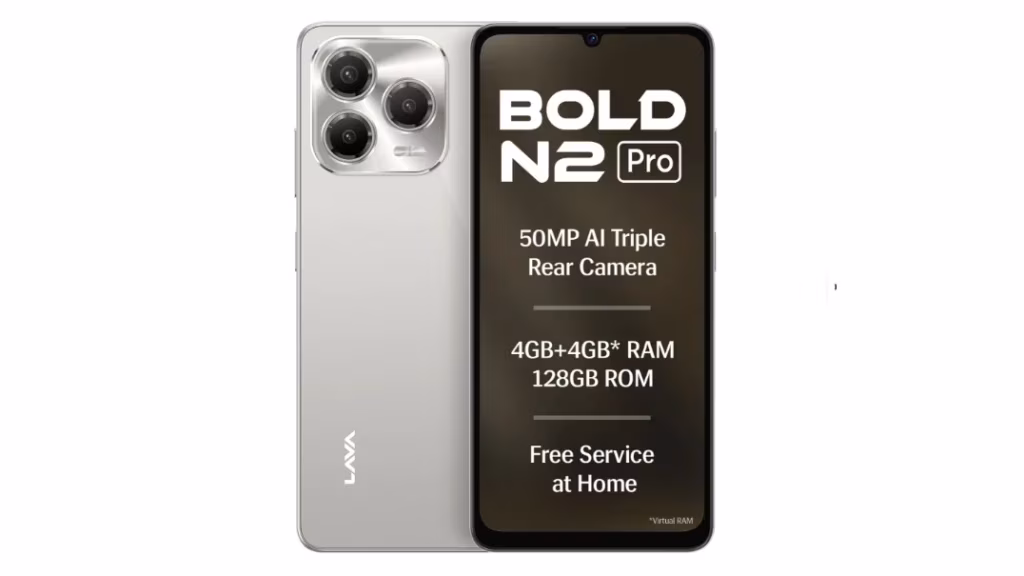 смартфон Lava Bold N2 Pro с камерой тройной