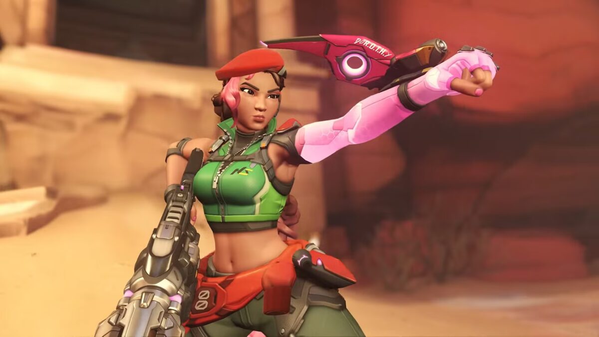 Персонаж женский герой Overwatch Switch 2