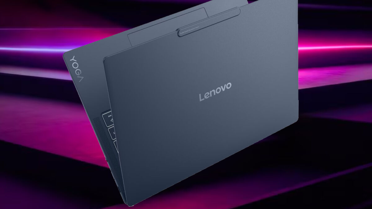 ноутбук Lenovo Yoga Slim 7x с корпусом