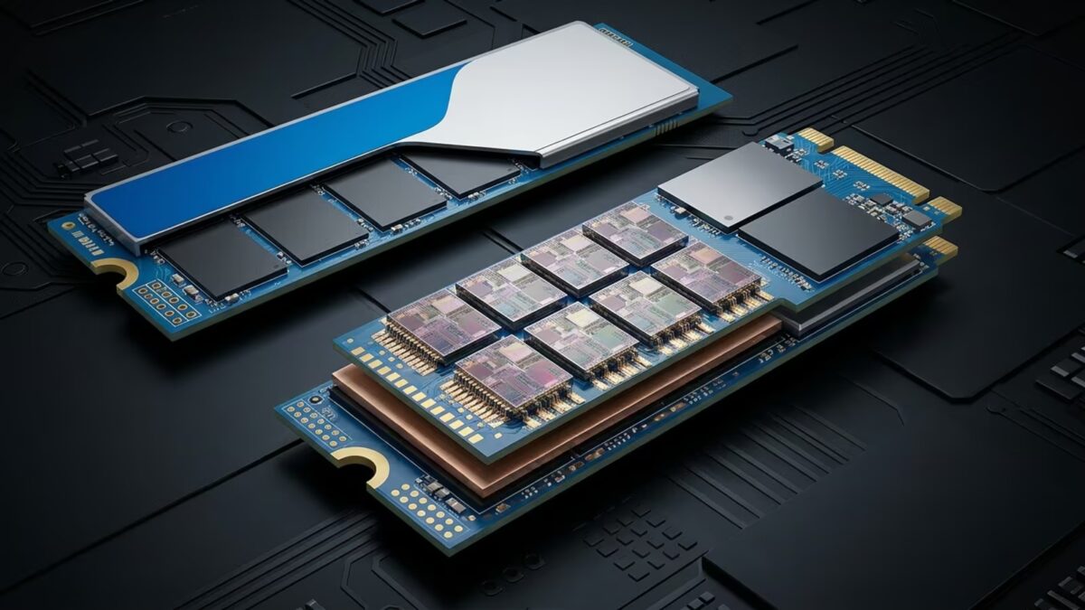 SSD Huawei OceanDisk 1800 с чипами и платой
