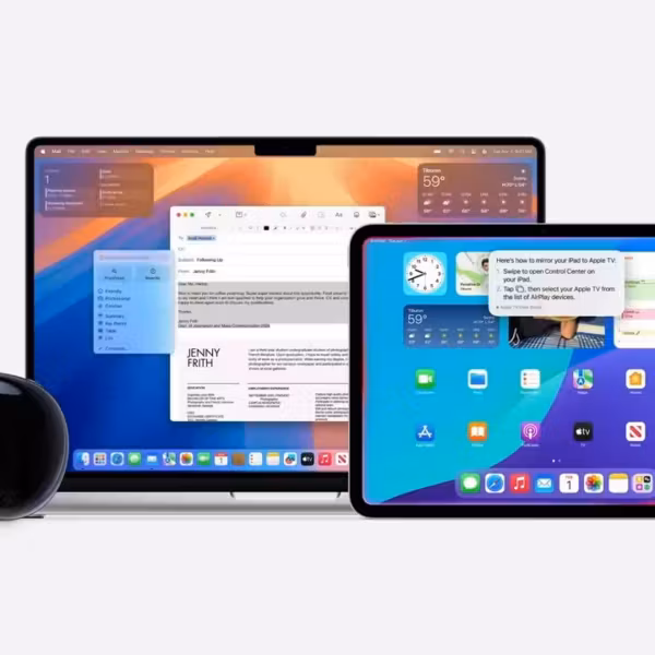 Apple устройства: MacBook iPad iPhone Apple Watch и VR-гарнитура