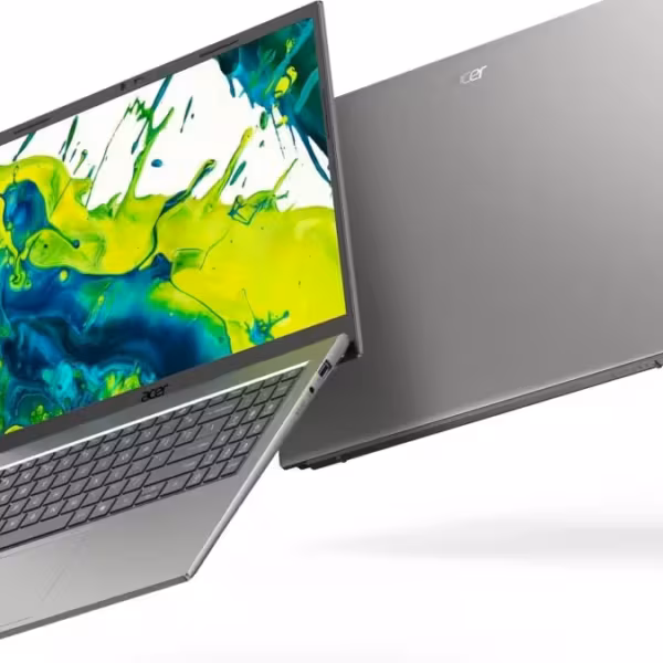 Ноутбук Acer с экраном и клавиатурой