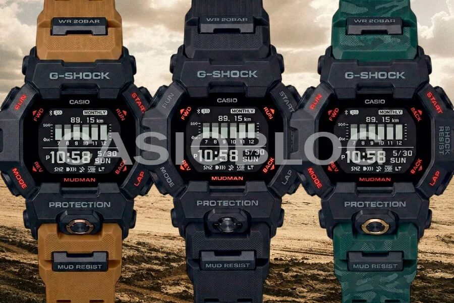 Casio готовит G-Shock GDG-B100 с MIP-экраном Mudman