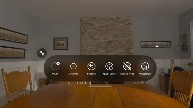 Панель управления Vision Pro для инвалидной коляски