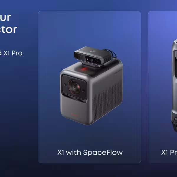 Проекторы Nebula SpaceFlow и Nebula X1 Pro с выводами на дом