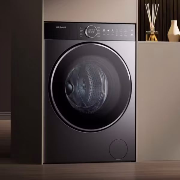 Стиральная машина Dreame P5 в чистом современном интерьере
