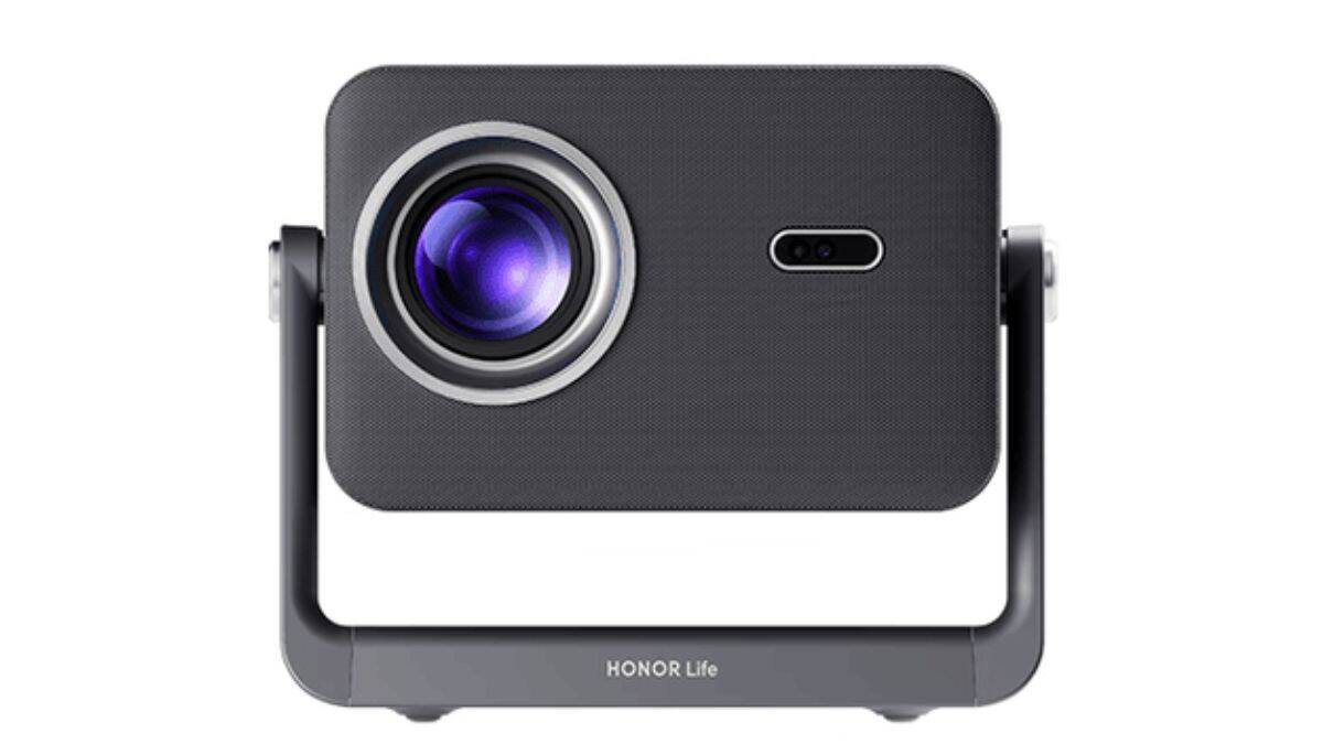 Проектор Honor Life Choice AI Projector Pro крупное объективное устройство