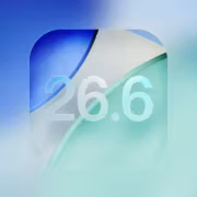 Графика Apple iOS 26.6 и логотипы устройств