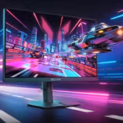 Монитор Lenovo 24,5-дюймовый 2K 300 Гц в неоновых цветах