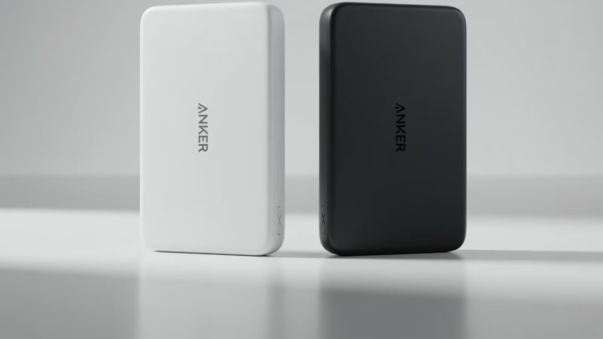 Два портативных зарядных устройства Anker PowerCore Slim 10K
