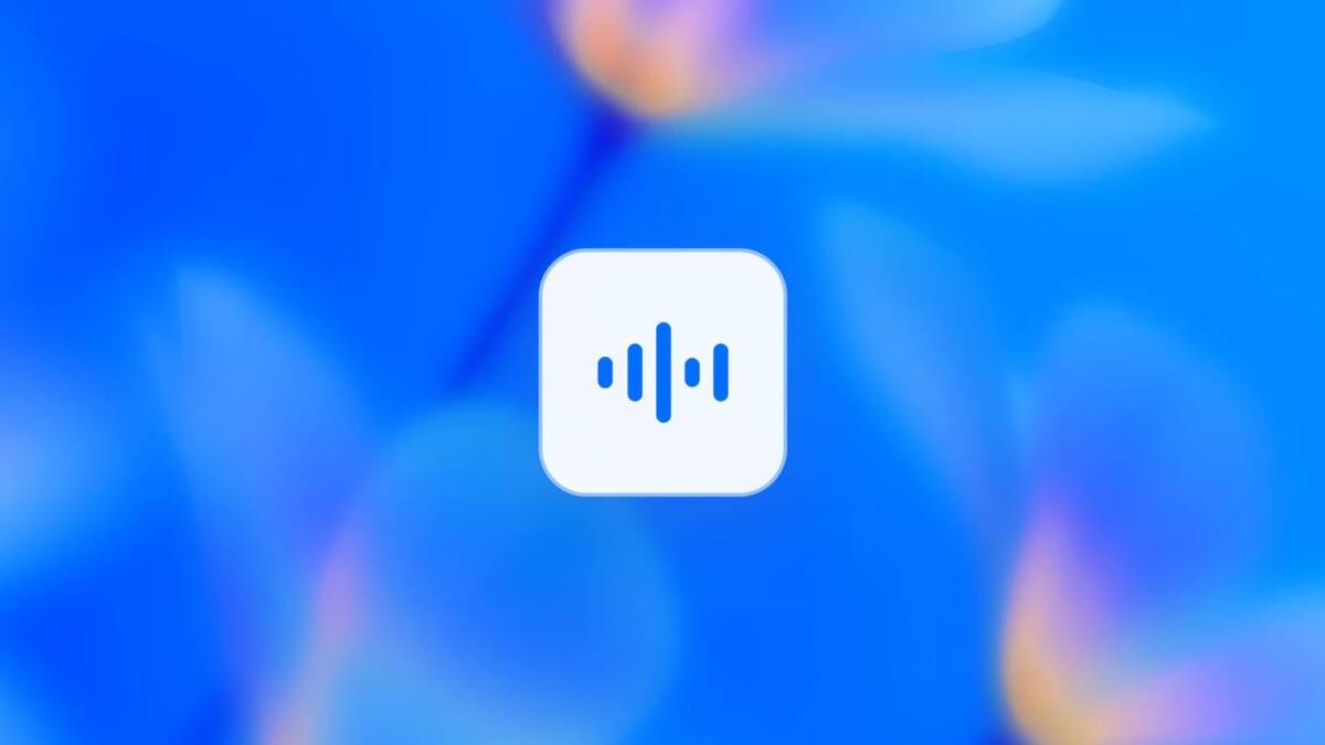 Иконка голосовой функции в приложении OpenAI Realtime API
