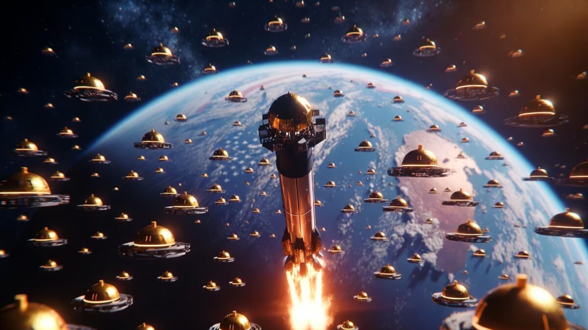 SpaceX получила контракт на спутники для Golden Dome