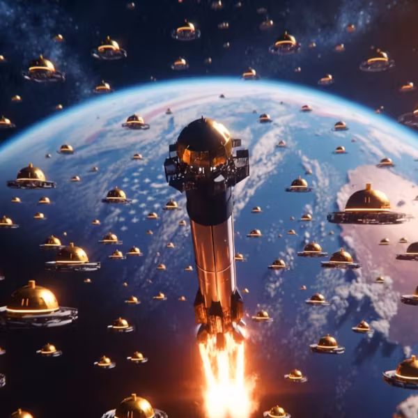 SpaceX получила контракт на спутники для Golden Dome