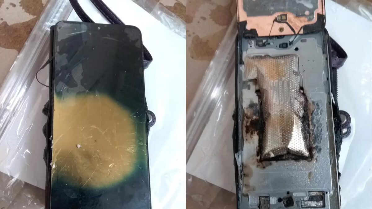 В Канаде сообщили о взрыве Samsung Galaxy S25 FE при зарядке