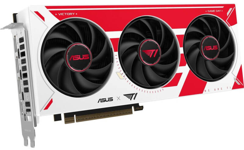 Видеокарта Asus RTX 5070 или 5060 Ti с тремя вентиляторами