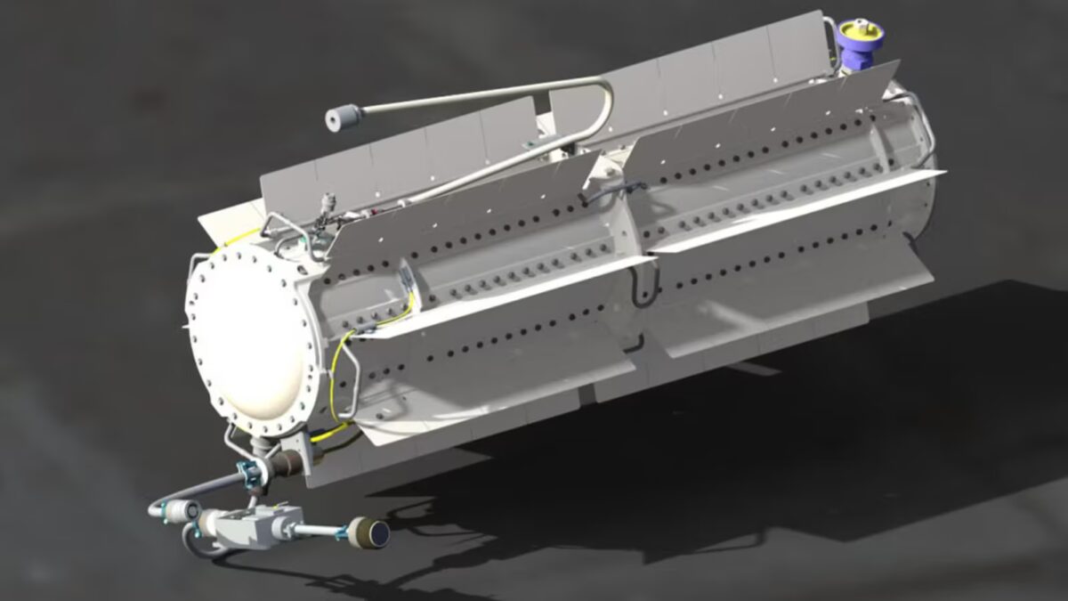 Система RTG от компании L3Harris показана во время финальной проверки конструкции