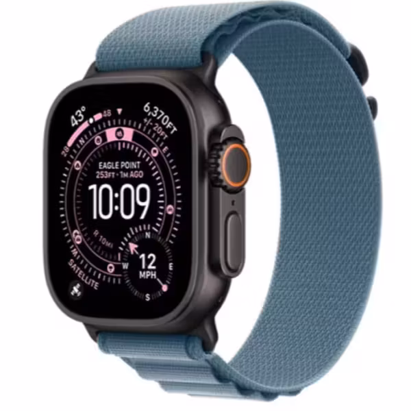 Умные часы Apple Watch с циферблатом и ремешком
