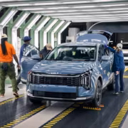 Производство Kia Sportage Hybrid на заводе в США