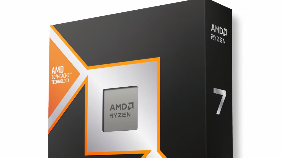 Коробка с процессором AMD Ryzen 7 7800X3D