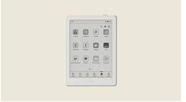 Электронная книга BOOX Go 6 Gen II на экране с приложениями