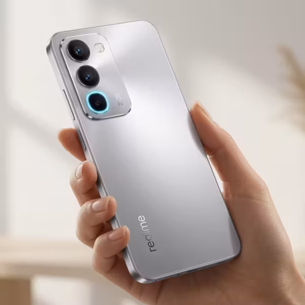 Смартфон Realme P4R 5G серый задняя крышка камера
