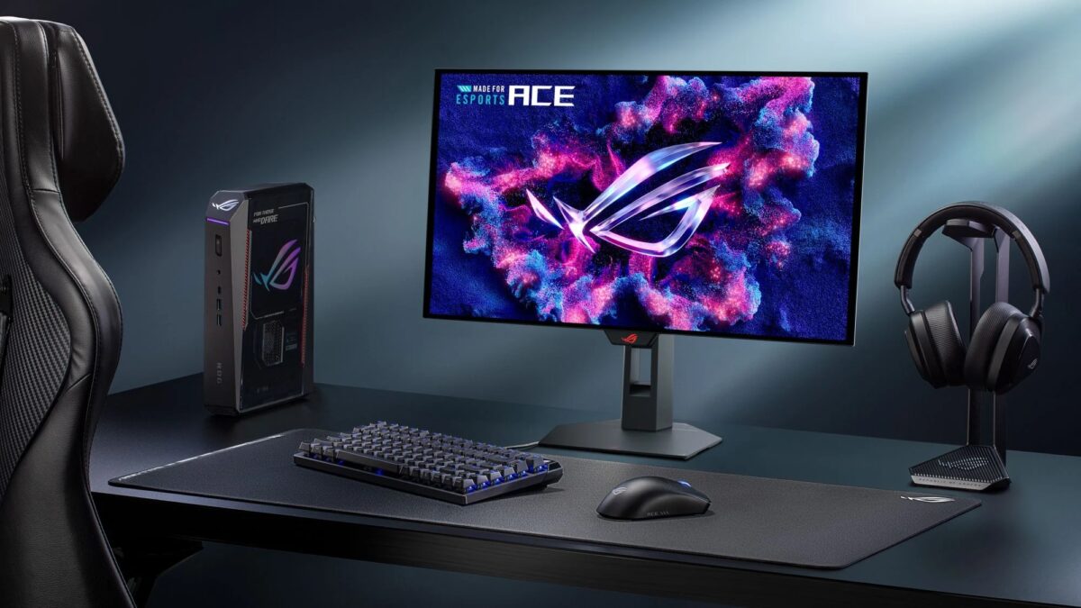 Asus представила 24,5-дюймовый OLED-монитор на 540 Гц 1 Настольный компьютер Asus ROG Station с монитором