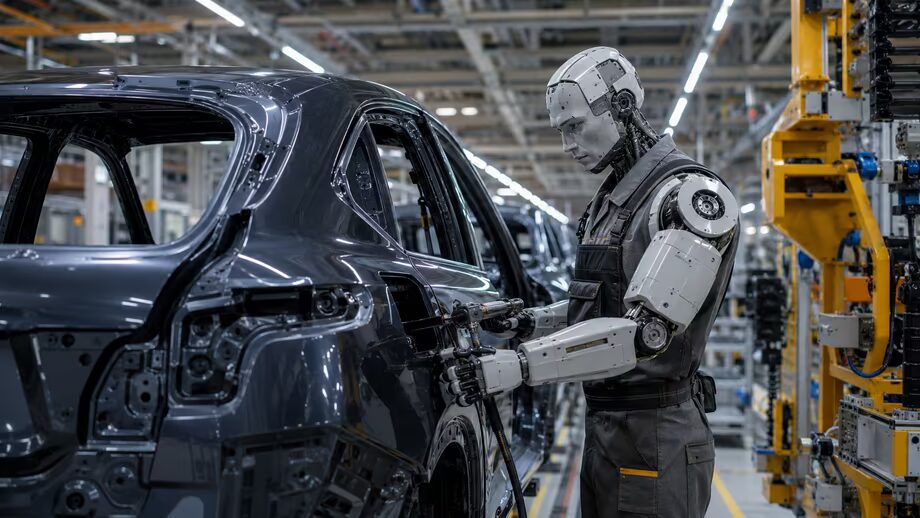 Гуманоидный робот в автомобильной промышленности Калужские автозаводы