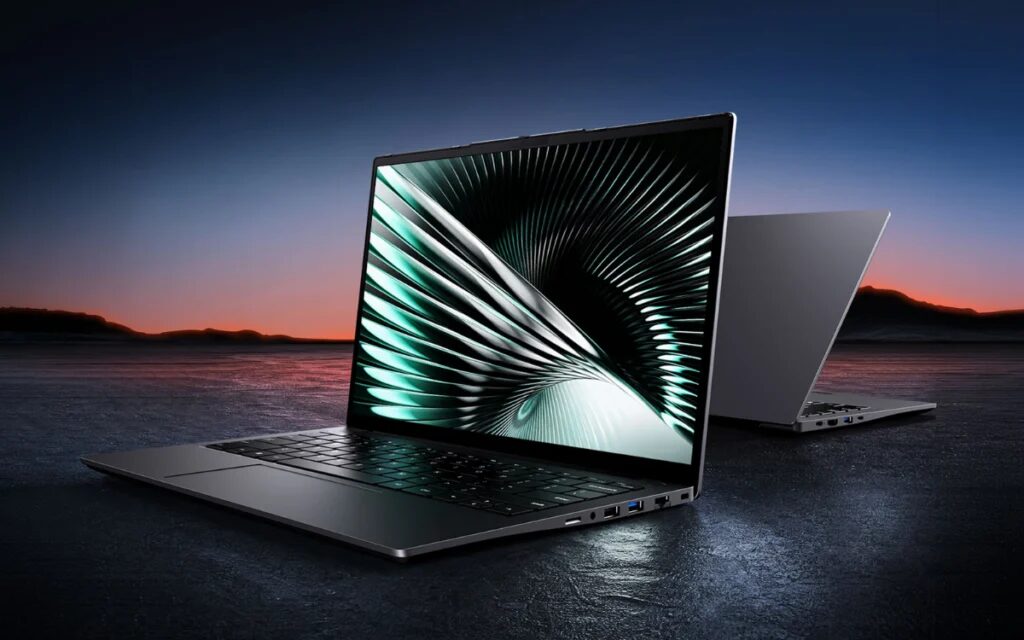 Ноутбук Chuwi UniBook с дисплеем и клавиатурой