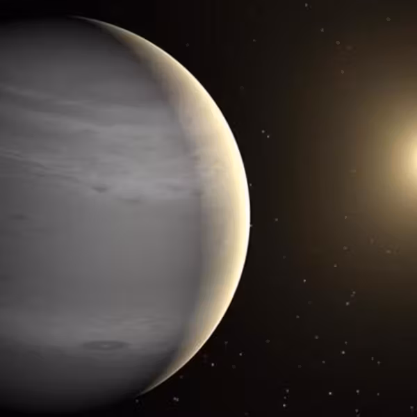 Экзопланета TOI-199b и звезда JWST