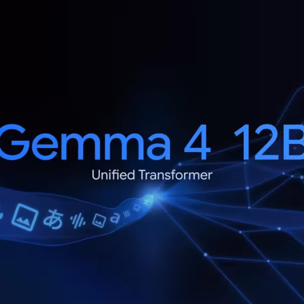 Название модели Gemma 4 12B и описание трансформера