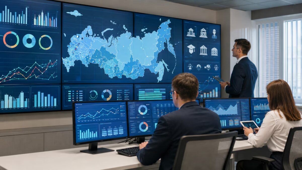 люди в офисе за монитором система мониторинга образования