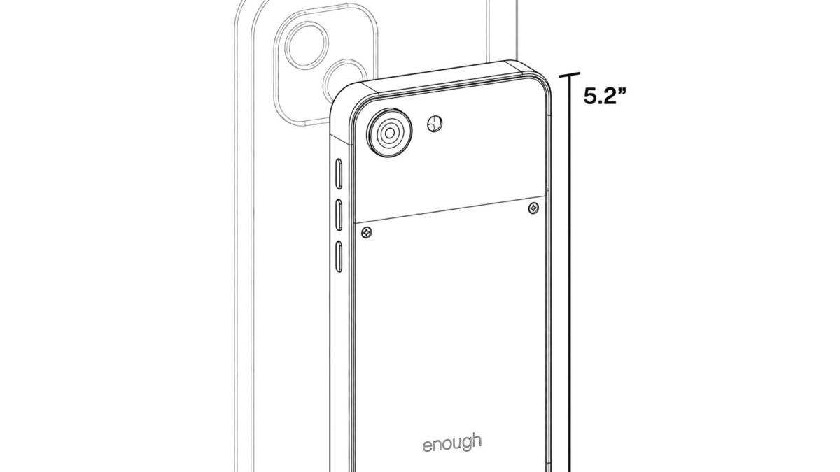 Смартфон Enough Phone получит экран 5,2 дюйма