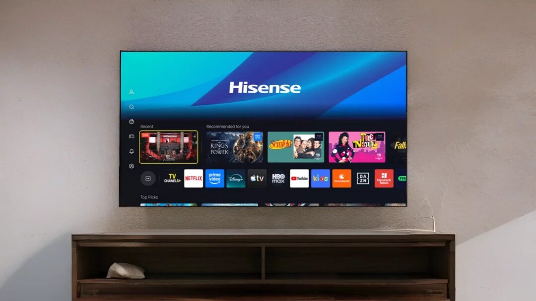 Hisense выпустила в Индии Mini-LED-телевизоры U7SE с 144 Гц