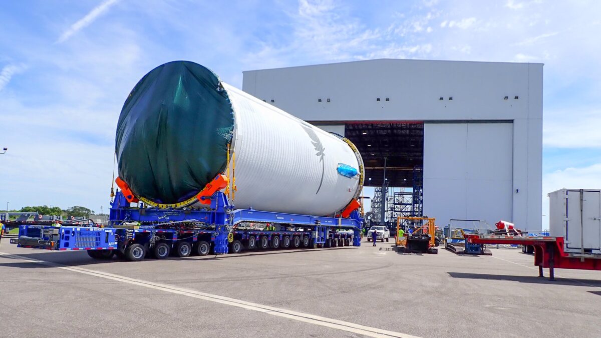 Blue Origin начала восстановление LC-36 после взрыва