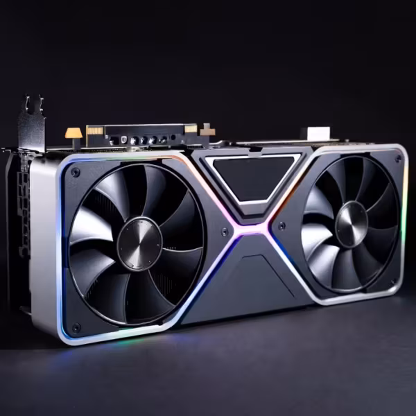 Видеокарта Nvidia RTX 60 с RGB подсветкой