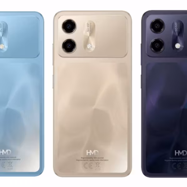 Три цвета смартфона HMD Luma2 с двумя камерами