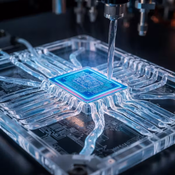 KAIST испытал процессор с микроканалами для водяного охлаждения