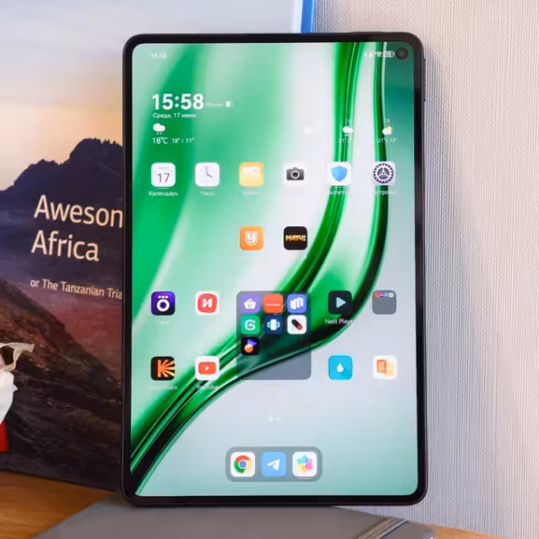 Планшет Huawei MatePad Mini с зеленым и белым экраном