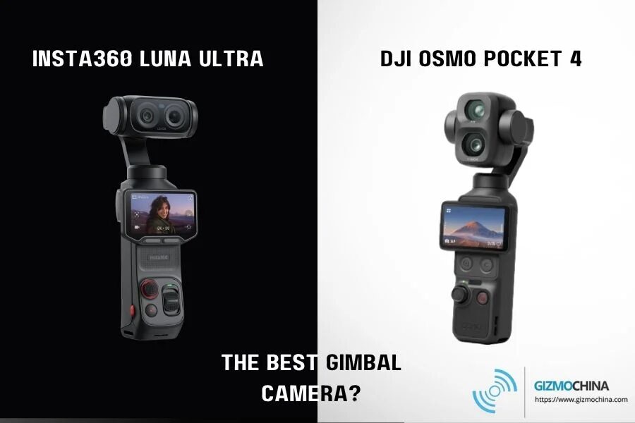 Камеры DJI Osmo Pocket 4P и Insta360 Luna Ultra сравнили