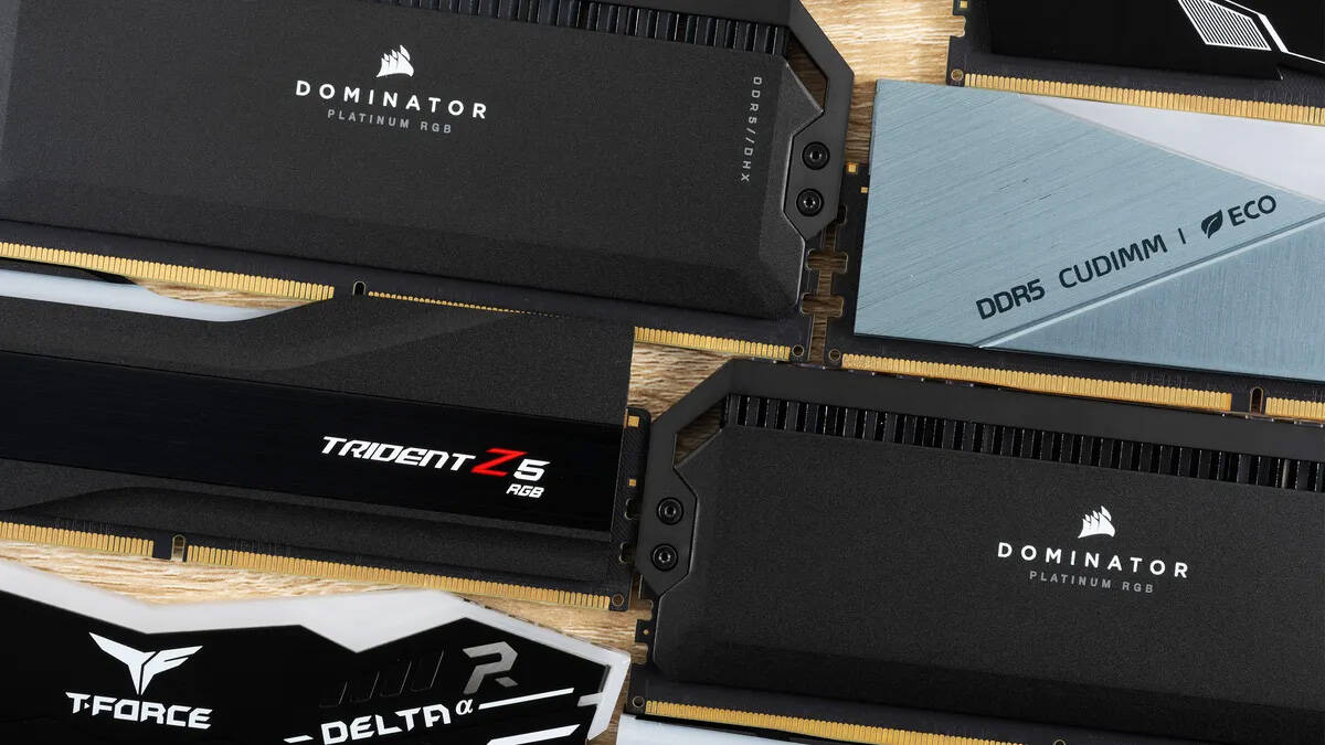 Память Corsair Dominator Platinum RGB и Trident Z5 RGB