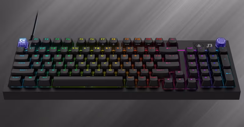 клавиатура Logitech G316 X 98 RGB подсветка черная