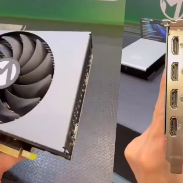 Графическая карта MaxSun Radeon RX 580 2048SP с 6 HDMI