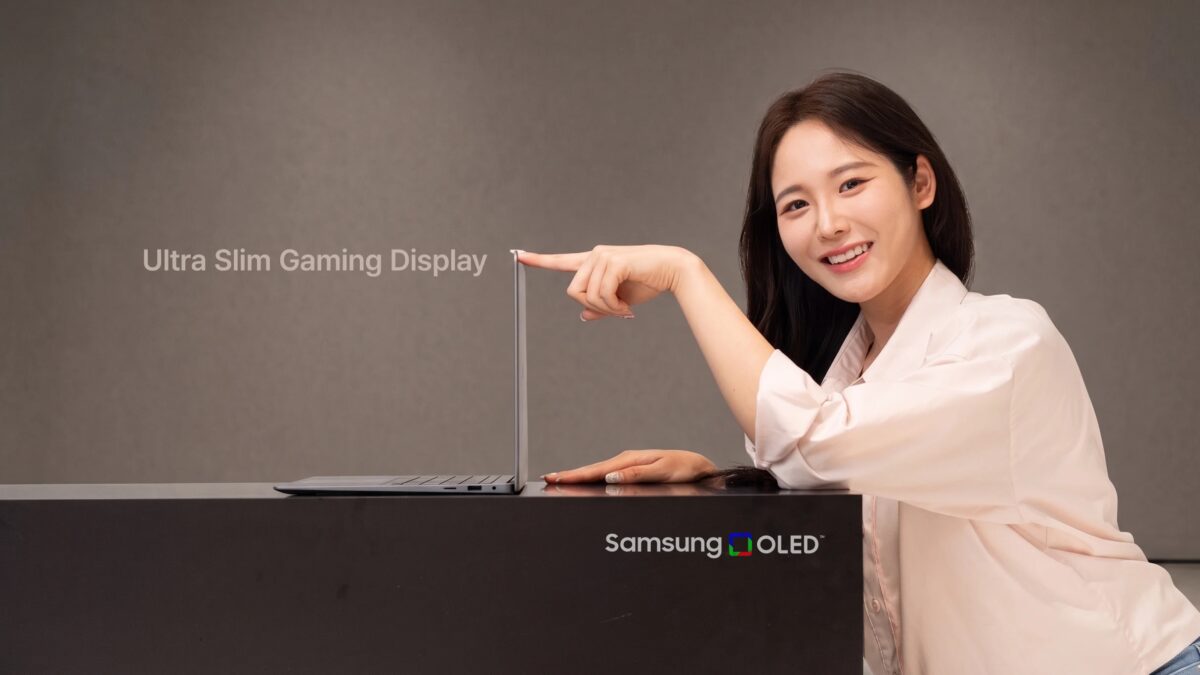 Samsung Display показала OLED-панель для более тонких ноутбуков