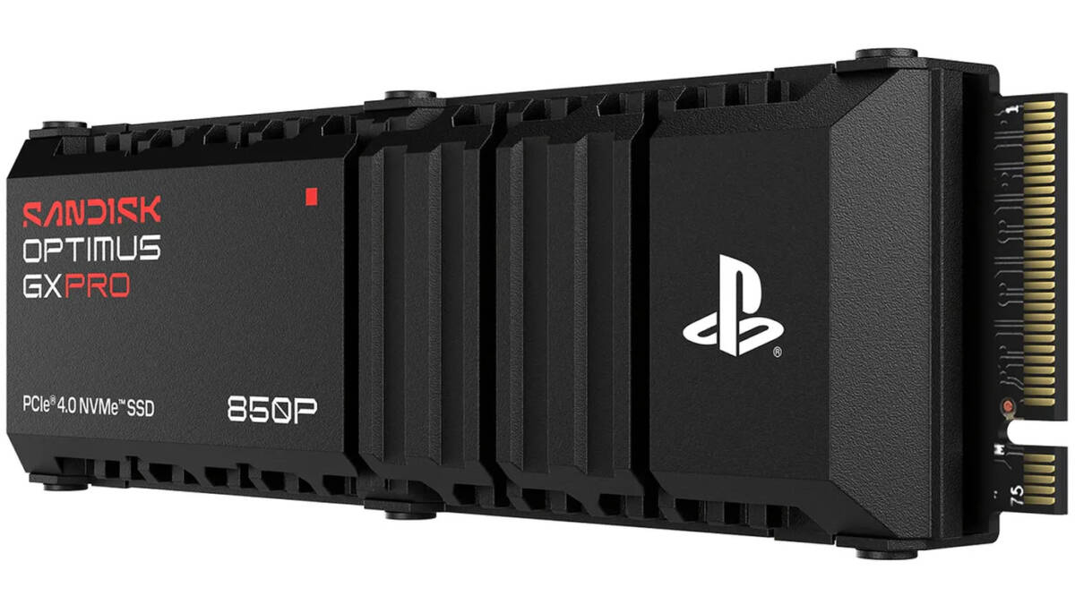 SanDisk выпустила SSD Optimus GX PRO 850P для PlayStation 5