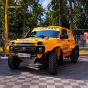 Внедорожник Лада Нива Спорт Турбо на выставке