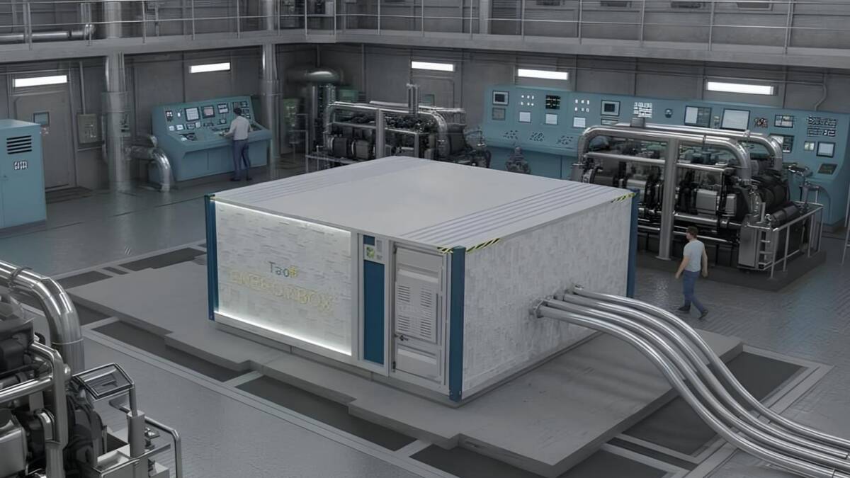 Компоненты системы Siemens Energy для термоядерной баржи на 20 МВт